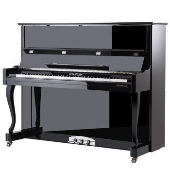 【お聞きしたいのですが、お客様の価格を享受する】皇馬縦型ピアノ家庭用教育用プロ用スライド用の新しい伝统机械ピアノ120 G黒