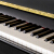 FLOFAIR原装123初心者入门ヒップレード试験教育用サブ供家庭用トレーニング88キーボードで黒ピアノ楽器の白ピノ+(バッファ付き)+(宅配便)を演奏します。