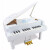 ミニピアノの置物は赤ん坊音楽器音楽おもちゃんのシミです。オルゴのプロ標準17ボタを演奏します。