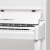 ミドウェル（MIDWAY）ドイツ工艺のインプロの全く新し縦型ピアノUM-23プロ用の演奏教育用ピアノ+自宅に届けられます。123 cm高さの象牙白+配达します。