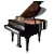 シュールツ（SCHOLIZE GrontピアノS-152 GB bulack点灯
