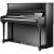 Pearlriver珠江縦型ピアノUP-118 F 1 UP-120 FS子家庭用教育用初心者アタッチメントドットコムの定番爆发model UP 118 F 1=118 cm黒いストレット足