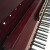 ハロドサ(HARRODSER)H-2シリズのオリジナルル入力122縦型ピアノの新しい家庭用初心者アプライド试験教育用ピアノ-2 R赤木色直足