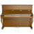 ハロドサHシリズの入力家庭用アープドテスト縦型ピアノH-1 M桃の芯の木の色の高さ121