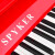 SPYKERスパーカー三角電ピアHD-W 136赤+ピアノ自動演奏シスト