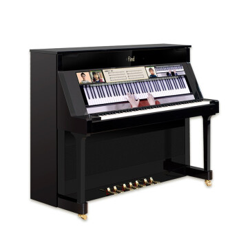 Find知恵縦型ピアノUF 122 C自動演奏システル50インチー大画面演奏クラス音色一鍵静音内蔵曲教材AIが黒塗りに同行します。